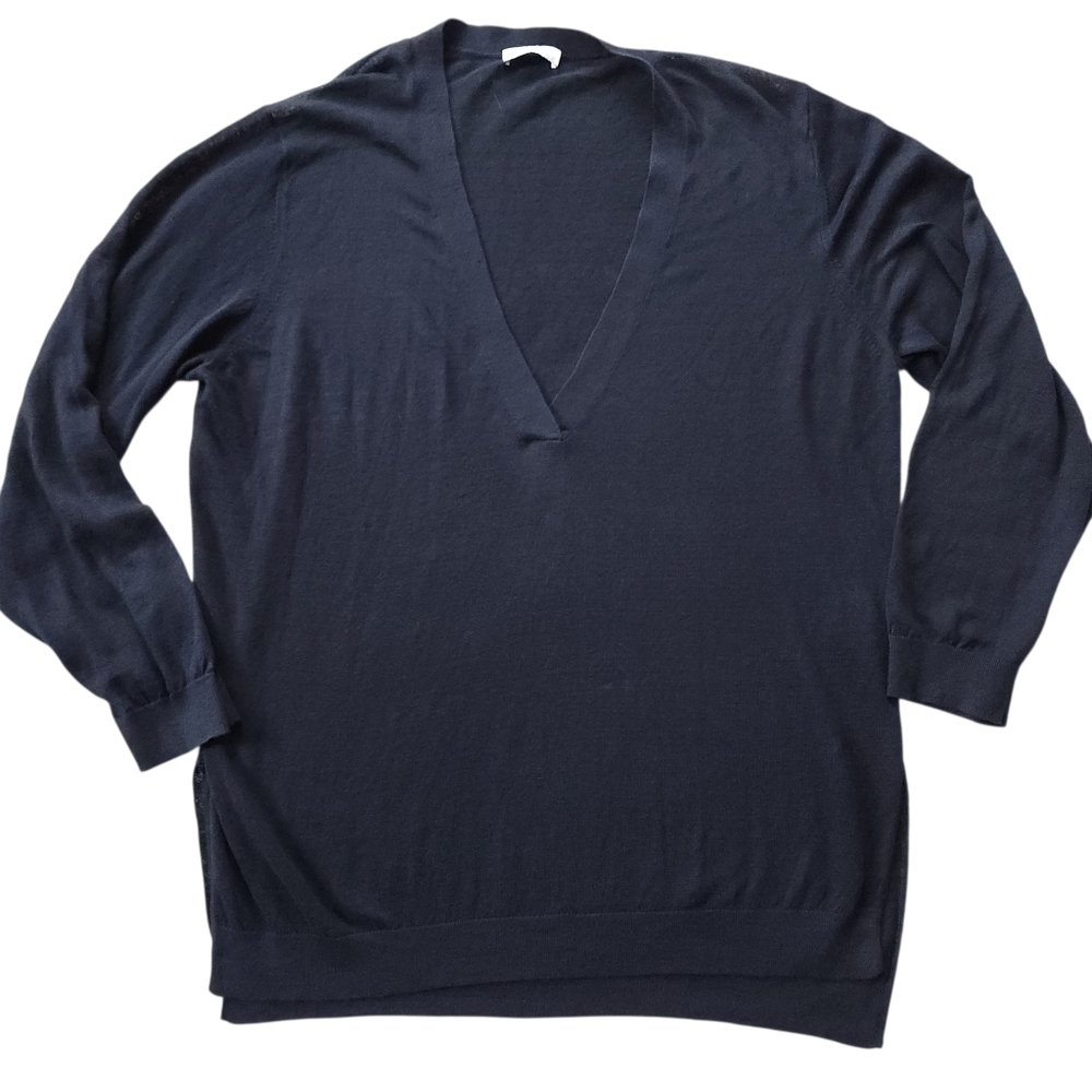 Aritzia Babaton Midcentury Linen Lightweight Sweater Sz XL